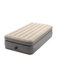 INTEX Prime Comfort Elevated Air Mattress Grey 191x99x51cm  - Image 1