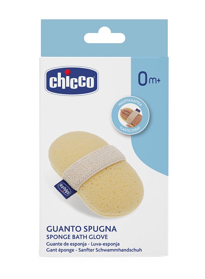 Chicco - Sponge Bath Glove 0M+ - Image 1