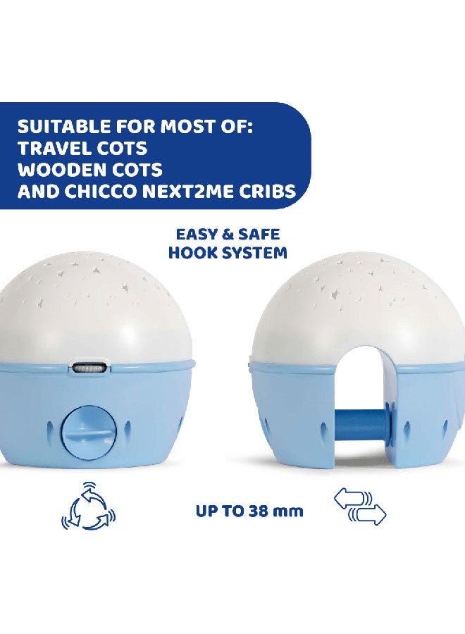 Chicco Next 2 Stars Projector 0M+, Blue - Image 2