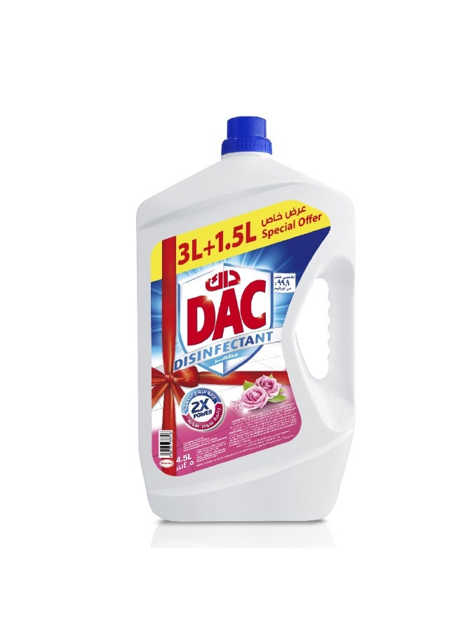 Dac - Rose Disinfectant, 4.5 Liter - Image 1