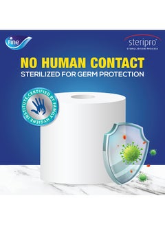 Fine Sterilized Kitchen Towel Mega Roll, 2 Ply, 750 Sheets White  - Image 5