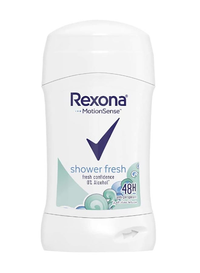 Rexona Women Stick Anti-Perspirant Shower Fresh White 40grams  - Image 1