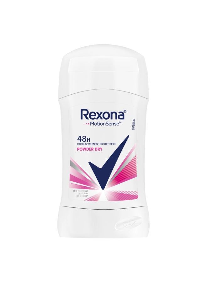 Rexona Women Antiperspirant Deodorant Stick Powder Dry 40grams  - Image 1