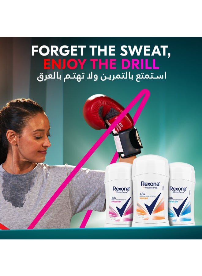 Rexona Women Antiperspirant Deodorant Stick Powder Dry 40grams  - Image 4