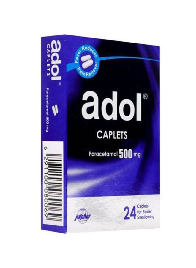 Adol Paracetamol Pain Relieving Caplets - Image 1