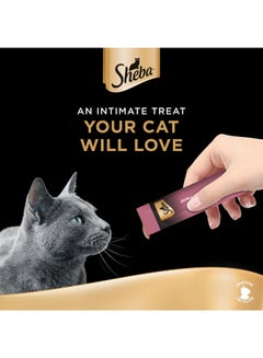 Sheba Melty Tuna And Salmon Flavor Creamy Treats Multicolour 48grams  - Image 3