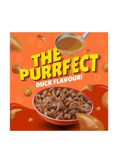 PURINA Friskies Duck Chunks In Gravy Wet Cat Food Pouch Multicolour 85grams  - Image 3