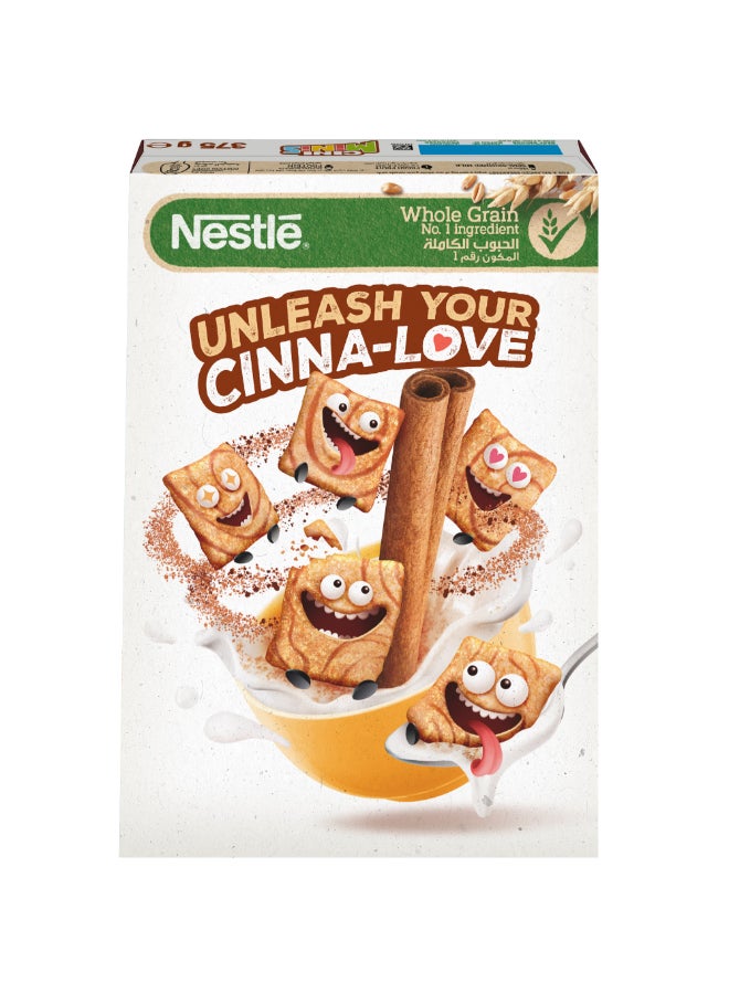 Nestle - Cini Minis Cinnamon Breakfast Cereal 375grams - Image 1