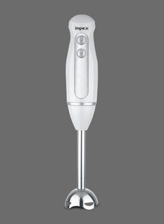 Impex Hand Blender Mixer 300W| 2 Speed Control | Stainless Steel Rod & Blade | Overheat Protection | 2-Year Warranty | Efficient & Durable Handheld Blender for Smoothies, Soups, Sauces & More HB 3201 White  - Image 2