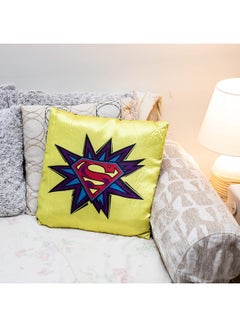 Superman Design  Cushion Polyester Multicolour 40x40cm - pnsku/N34921791A/45/_/1732194893/2c1f4c61-148e-45ce-80f4-ac45805f82f9