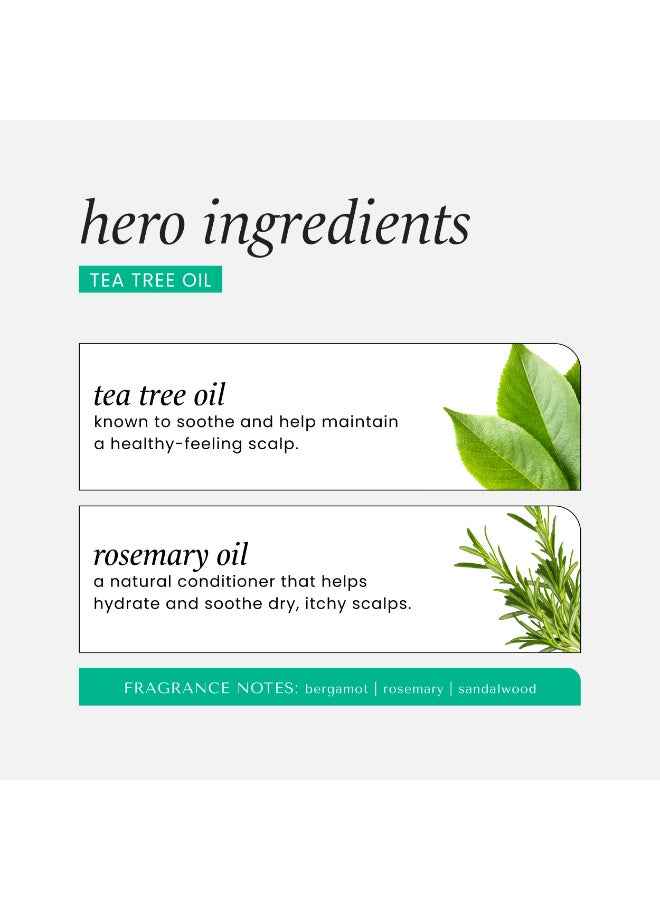 HASK Tea Tree Oil & Rosemary Conditioner 355ml 355ml  - Image 5