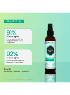 HASK Tea Tree Oil & Rosemary  5 in 1  Leave-In Spray 175ml 175ml  - Image 5