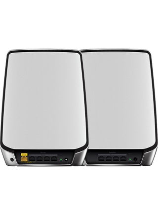 RBK852 Orbi Whole Home Tri-Band Mesh WiFi 6 System Upto 5000 sq.ft, 11AX Mesh AX6000 WiFi (Up to 6Gbps) White - pnsku/N34970174A/45/_/1742995754/12872abb-a2de-4f1a-b44c-b6c54fb6fd46
