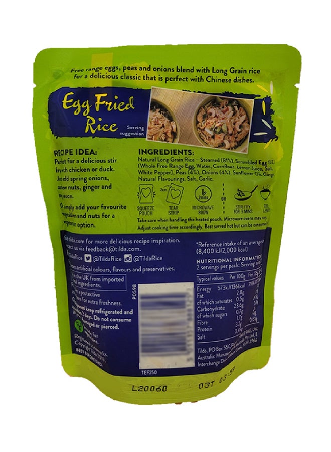 Tilda Two minutes Microwave Egg Fried Rice 250grams  - Image 3