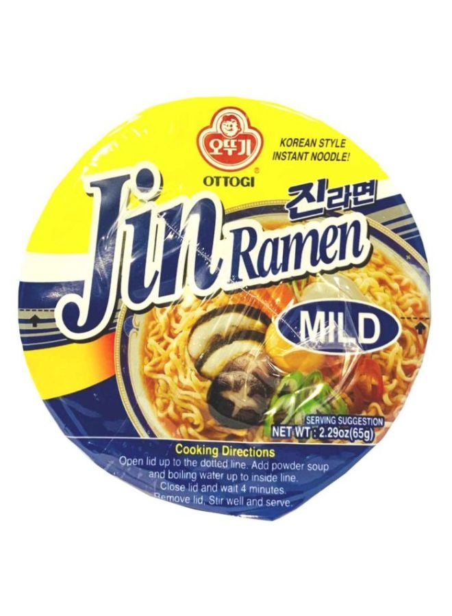 Ottogi Jin Cup Ramen Mild 65grams  - Image 3