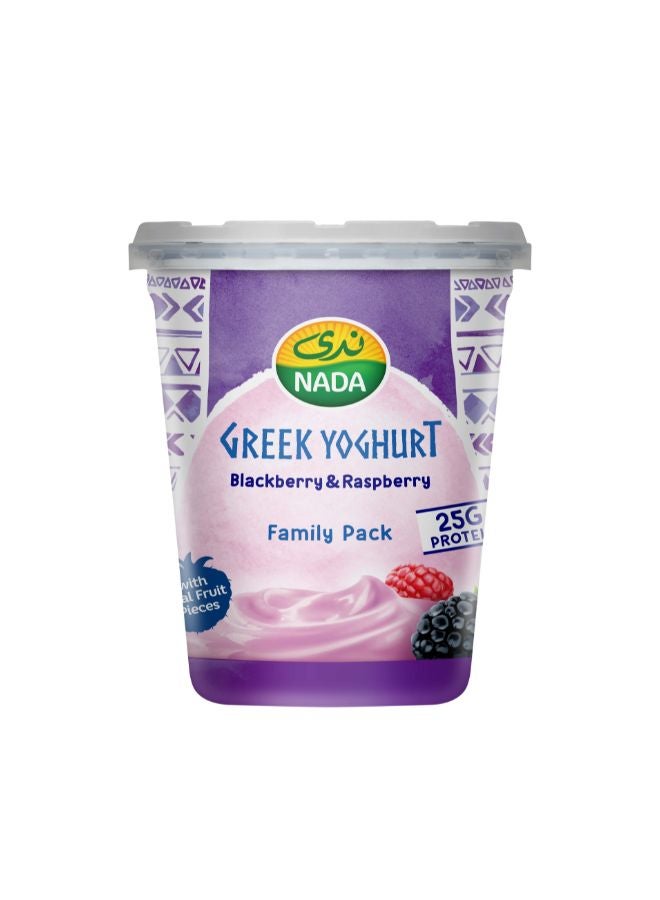 Nada - Greek Yogurt Blackberry Raspberry 360grams - Image 1