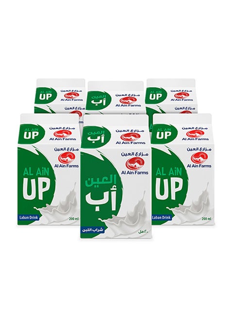 Fresh Laban Up Plain 200ml Pack of 6