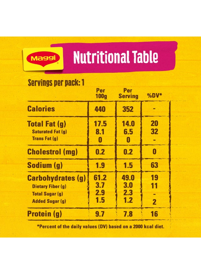 Maggi Tom Yam Noodles 80grams - Image 4