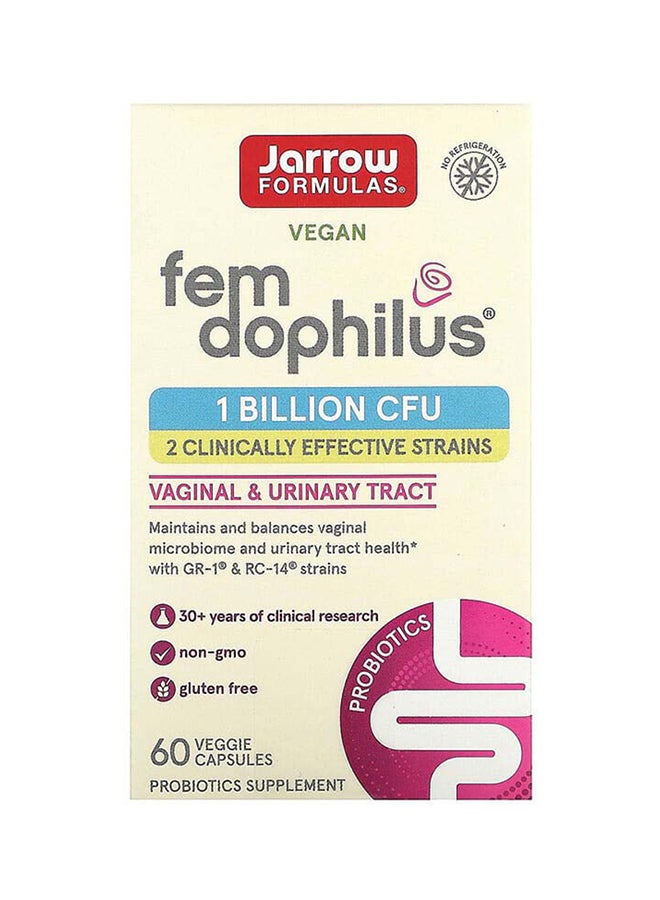 جارو فورملاز مكملٌ غذائي سولد-ستابل فيم دوفيلوس -يحتوي  60 كبسولة . - Image 1