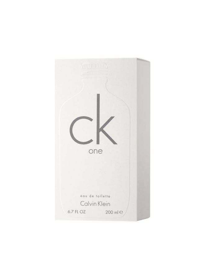 CALVIN KLEIN Ck One Eau De Toilette 200ml  - Image 2