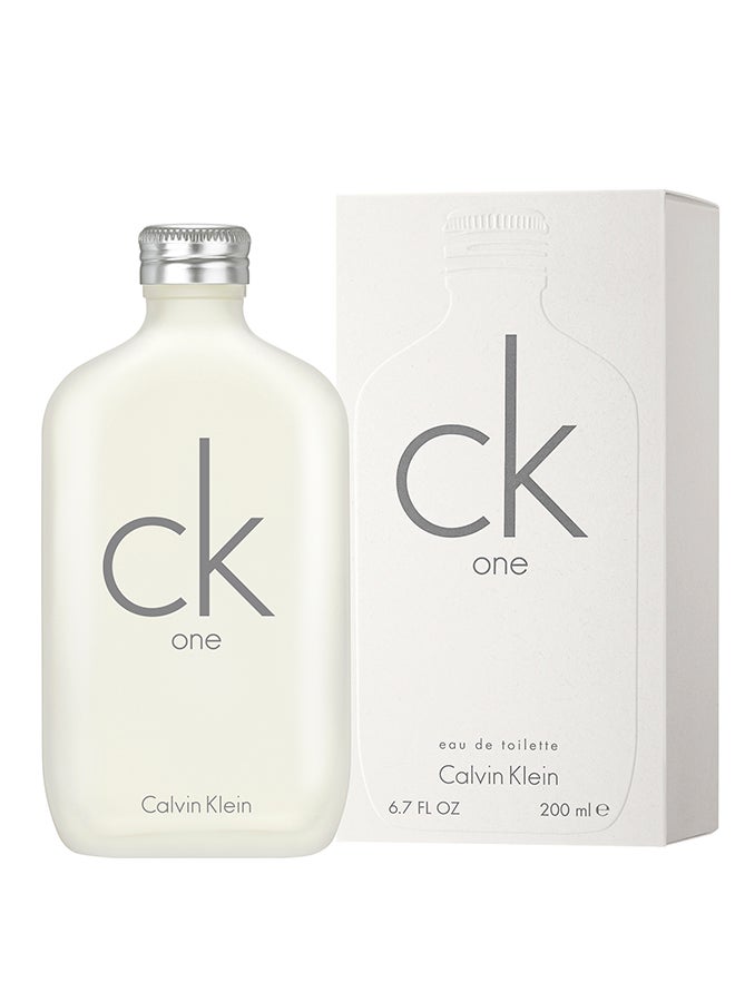 CALVIN KLEIN Ck One Eau De Toilette 200ml - Image 2
