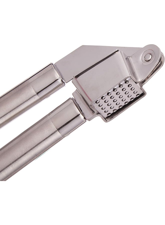 Royalford Stainless Steel Garlic Press Silver 19x6.2x3cm  - Image 3
