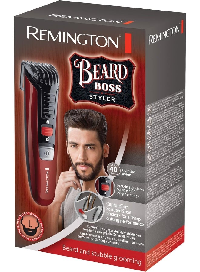 Beard Boss Styler Black/Red