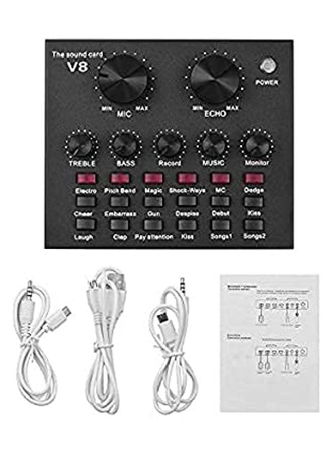 Intelligent Volume Adjustable Audio Mixer Sound Card - Image 5