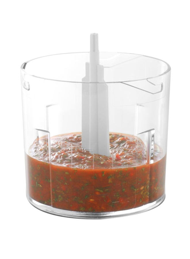 Alsaif Electric Multipurpose Chopper For Perfect And Quick Chopping 0.5L 250W 0.5 L 250 W S65 White/Black/Clear  - Image 3