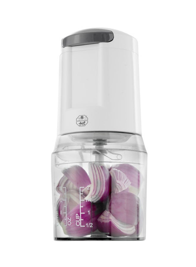 Alsaif Electric Multipurpose Chopper For Perfect And Quick Chopping 0.5L 250W 0.5 L 250 W S65 White/Black/Clear  - Image 2