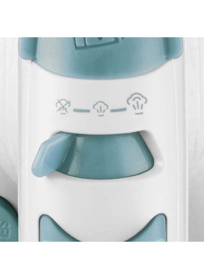 بلاك اند ديكر مكواة بخار 1750 واط، قاعدة سيراميكية مانعة للالتساق، سعة ماء 220 ملل، دفع بخار60 جرام بالدقيقة ، حارارة قابلة للتعديل، 26 فتحة بخار لتوزيع الحرارة بشكل متساوٍ،  X1600-B5 220 ml 1750 W X1600-B5 متعدد الألوان - Image 4