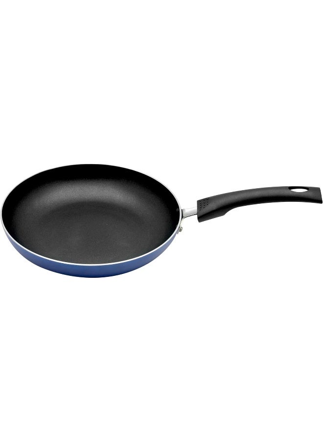 راج مقلاة مضادة للالتصاق تعمل بالحث أسود/أزرق 28سم - Image 1