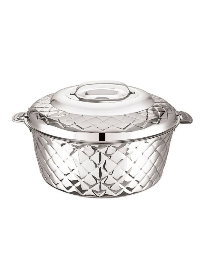 RAJ Stainless Steel 3000ml Hotpot Silver 32cm  - Image 1