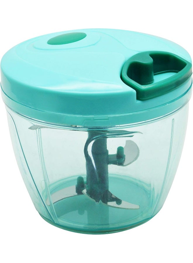 راج قطاعة طعام يدوية من البلاستيك 13سم - Image 1