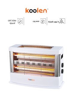 كولن دفاية كهربائية بقدرة 1600 وات 1600 W 807102014 أبيض/فضي  - Image 1