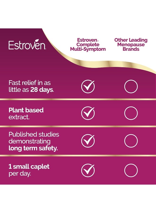 إستروفين مكمل غذائي لتخفيف أعراض انقطاع الحيض - مكون من 28 كبسولة نباتية - Image 5