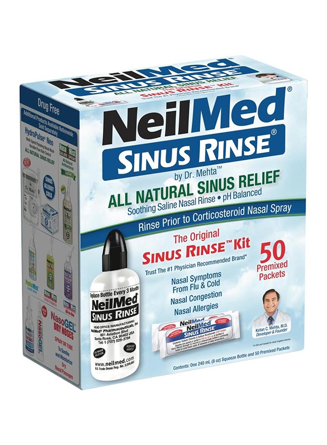 NeilMed 50-Piece Original And Patented Sinus Rinse  - Image 1