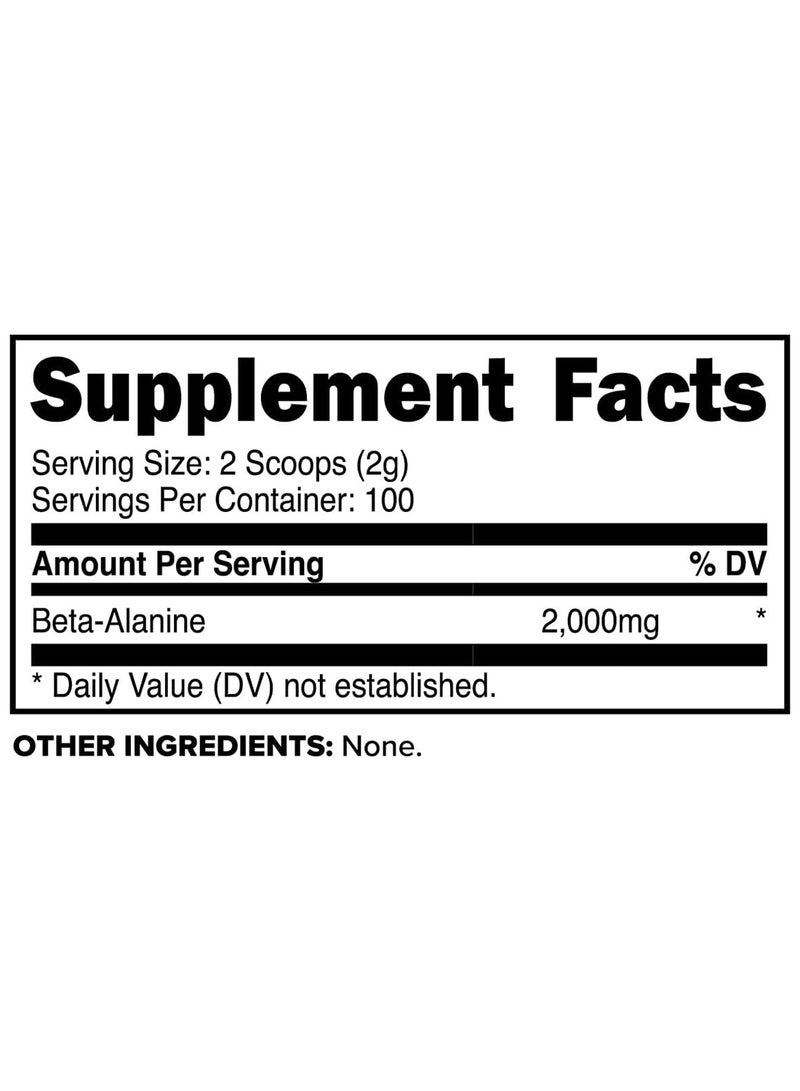 Primaforce Beta Alanine, 200g Container - 7.1 oz - Image 3