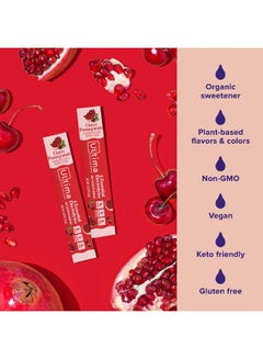 Ultima Replenisher 6 Essential Electrolytes* Cherry Pomegranate, 20 Stick Packs each 0.12 oz Packaging May Vary  - Image 5
