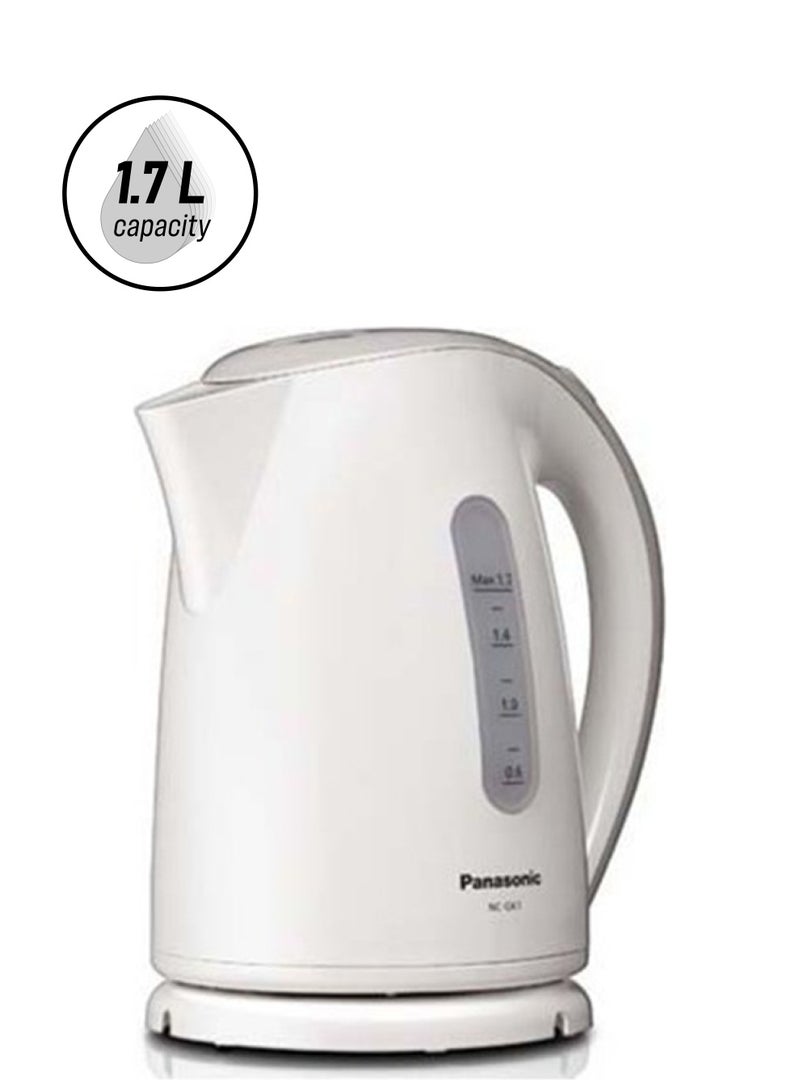 باناسونيك غلاية كهربائية 1.7 L 2200 W NCGK1W أبيض