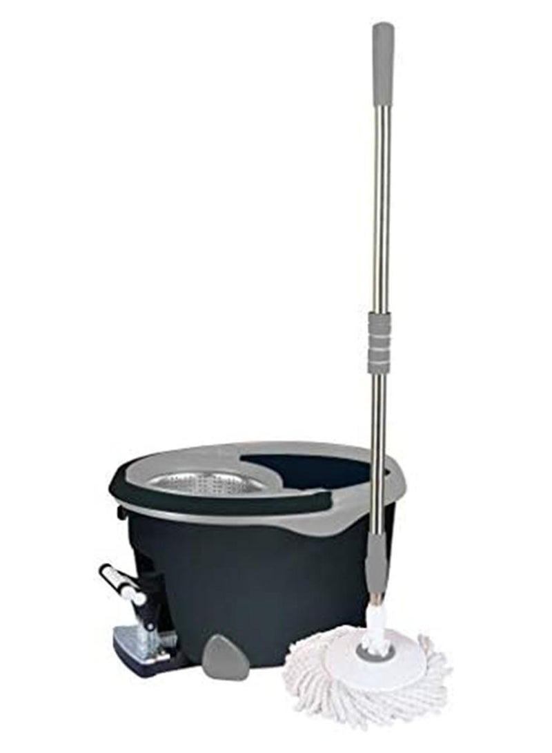 الهلال والنجمة الفضية  دلو ماجيكو مع عصارة معدنية دوارة أحمر/أسود