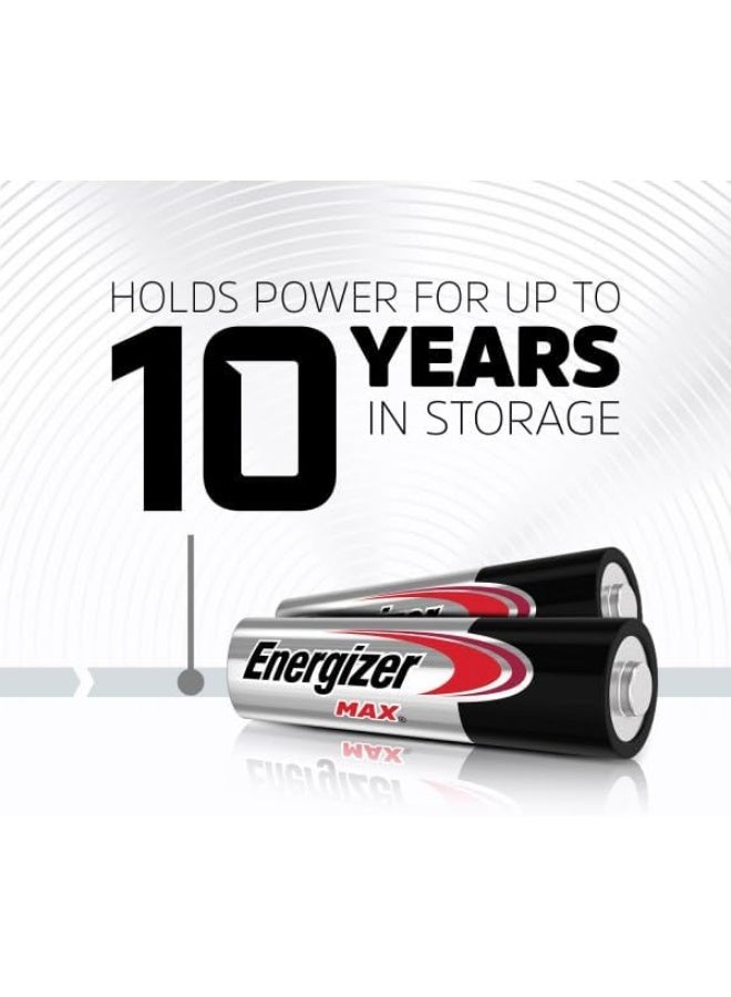 Energizer Max Alkaline 9V batteries Pack Of 2 White/Black