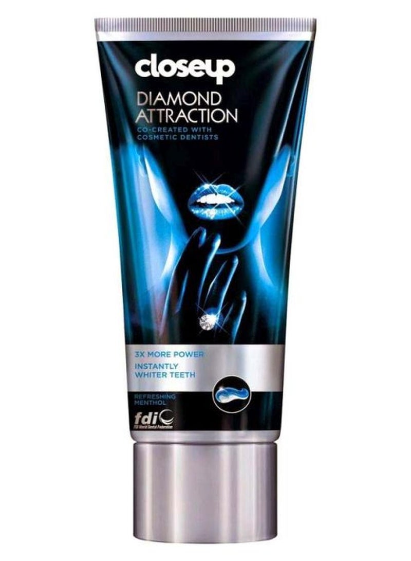 Closeup Diamond Attraction Fresh White Gel Toothpaste 75ml - Image 1