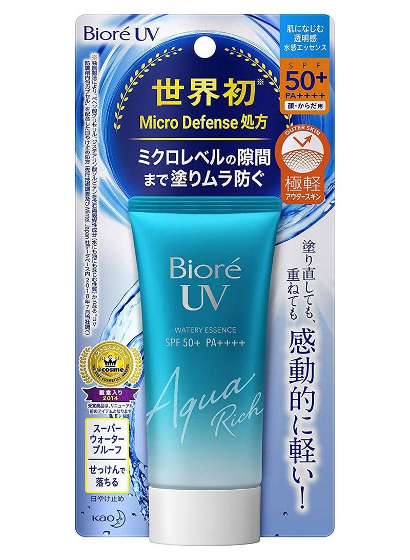 بيوريه كريم أكوا ريتش واقي من الشمس للحماية من الأشعة فوق البنفسجية 50جرام