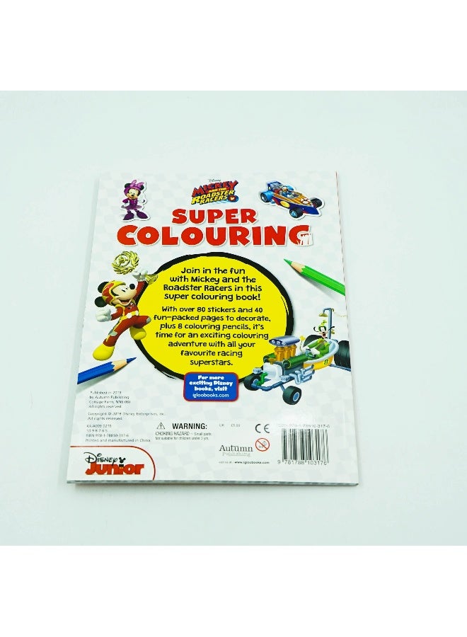Mickey And The Roadster Racers: Super Colouring Paperback English - 2018-02-09 - Image 2