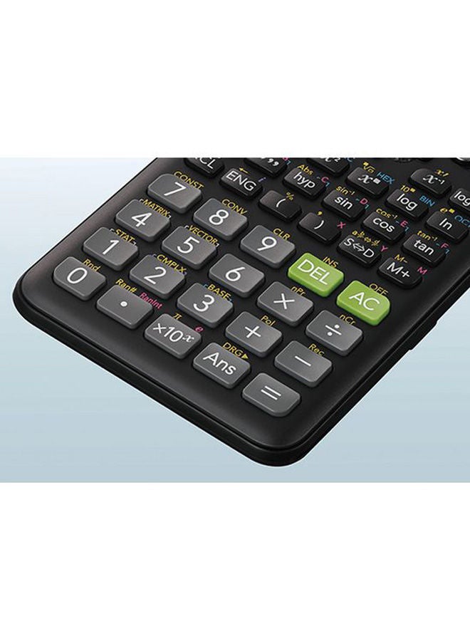 كاسيو آلة حاسبة طراز Fx-570Es بلس الإصدار الثاني أسود - Image 2