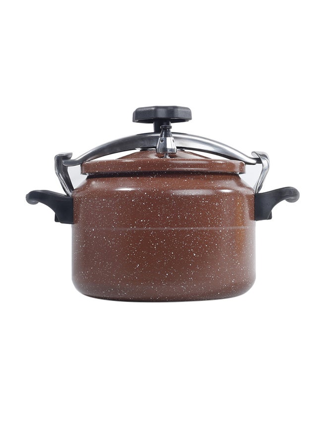 Homeway Marble Coating Non-Stick Arabic Pressure Cooker Brown 11.0Liters  - Image 1