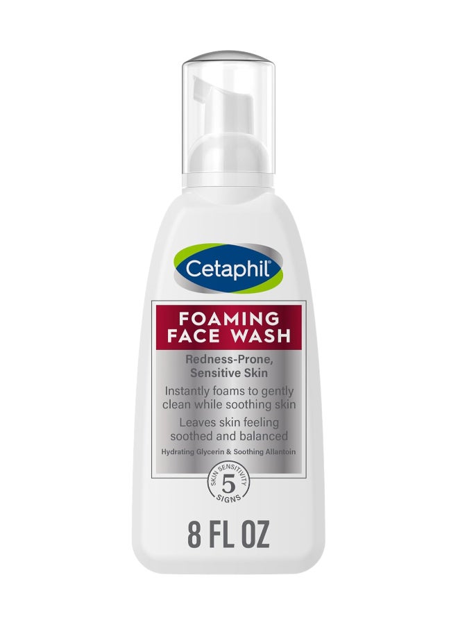 Cetaphil - Foaming Face Wash Redness Prone Skin 8 fl oz - Image 1