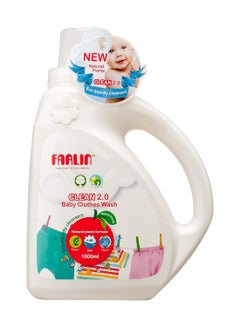 FARLIN Clean 2.0 Baby Clothing Detergent 1000ml – Gentle, Hypoallergenic And Stain-Removing Laundry Liquid  - Image 1