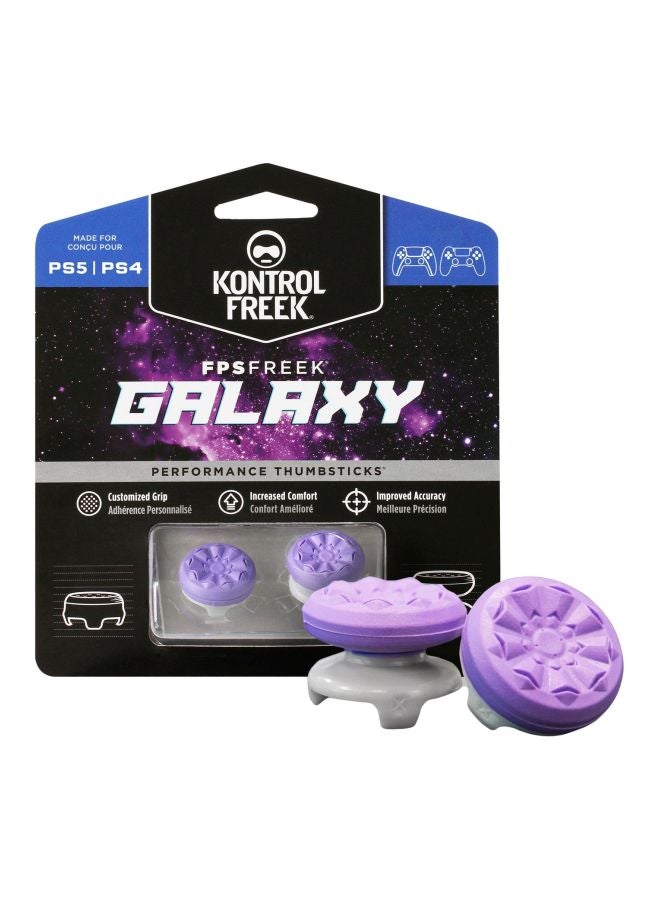 KontrolFreek 2-Piece Galaxy Performance Thumbsticks Set For PS4/PS5 Controllers - Image 1